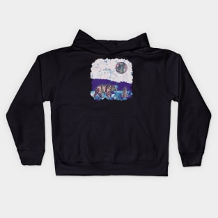 Bear and Hare - Origami Kids Hoodie